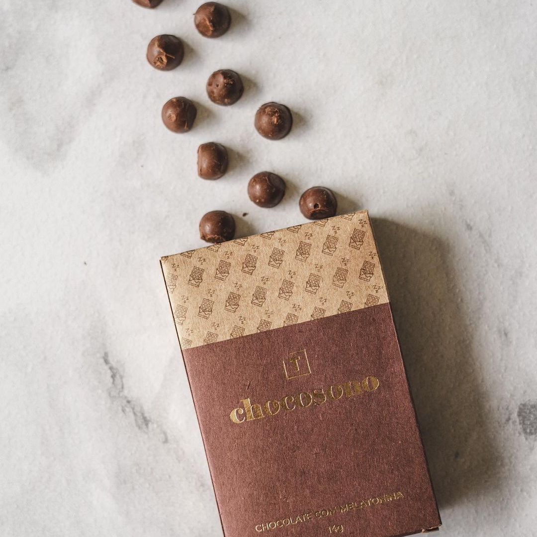 Brinde - Chocosono - Chocolate com Melatonina Zero Açucar