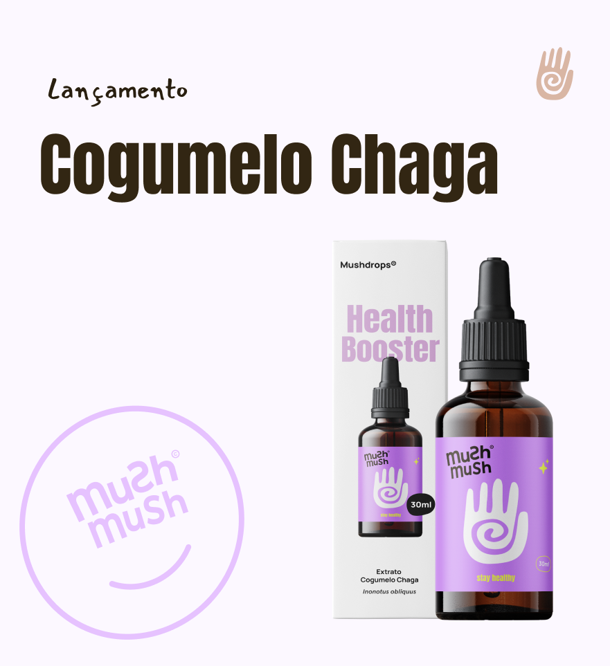 Cogumelo Chaga - Mushdrops® 30ml - Grupo Vip