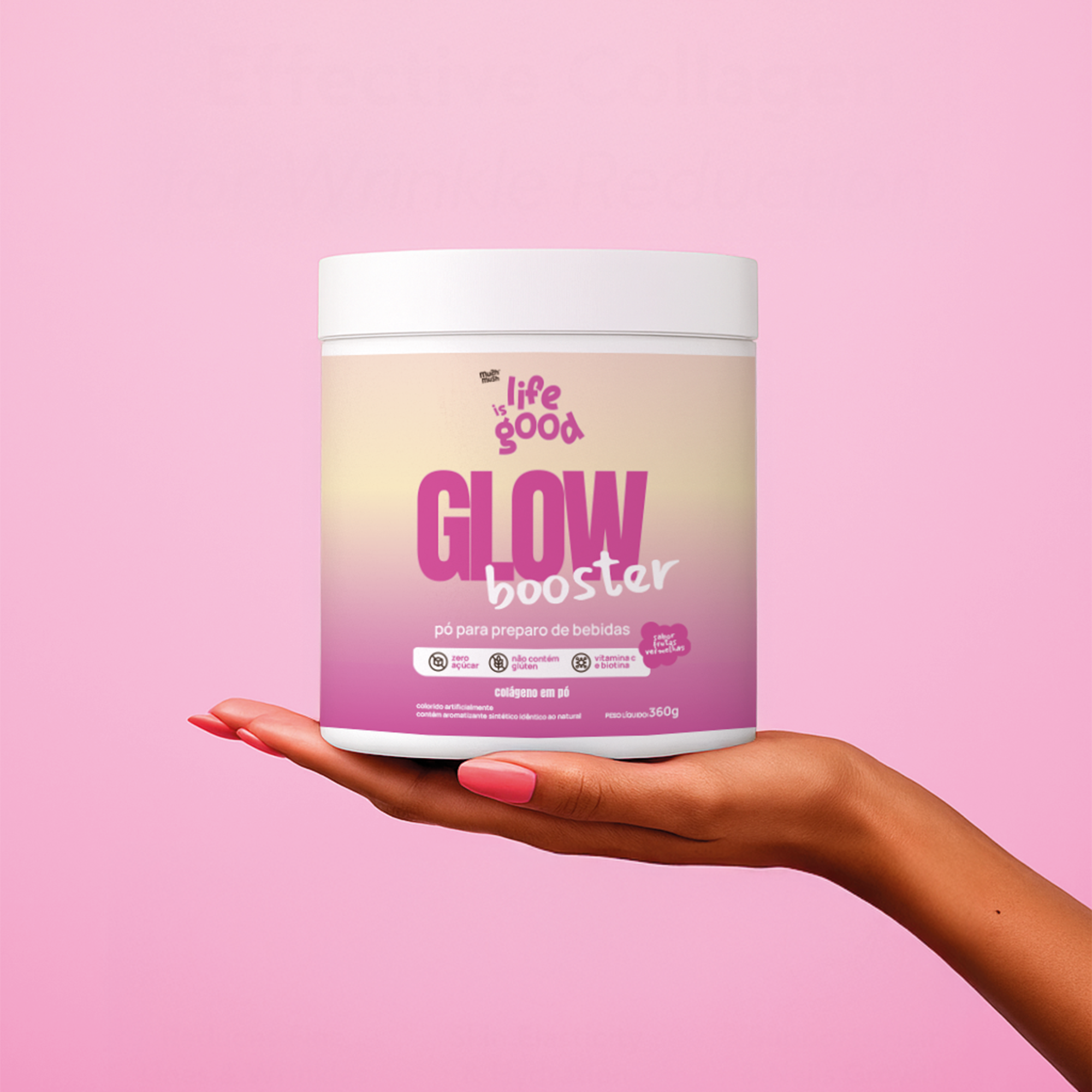 Colágeno em Pó 360g - Glow Booster