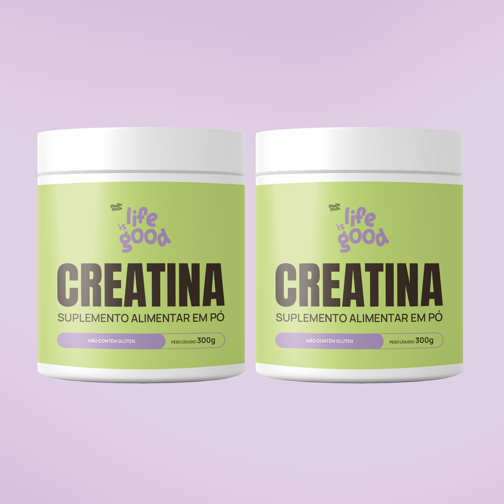 Creatina em Pó 300g - Life is Good