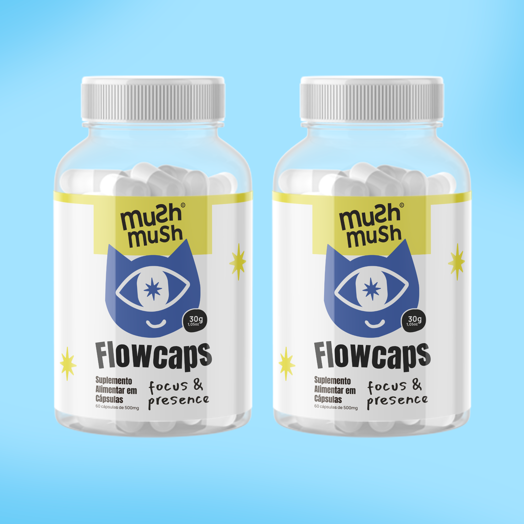 Flowcaps® Focus & Presence (60 cápsulas)