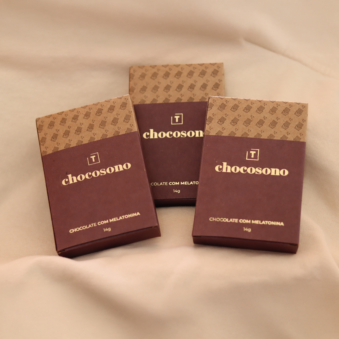 Brinde - Chocosono - Chocolate com Melatonina Zero Açucar