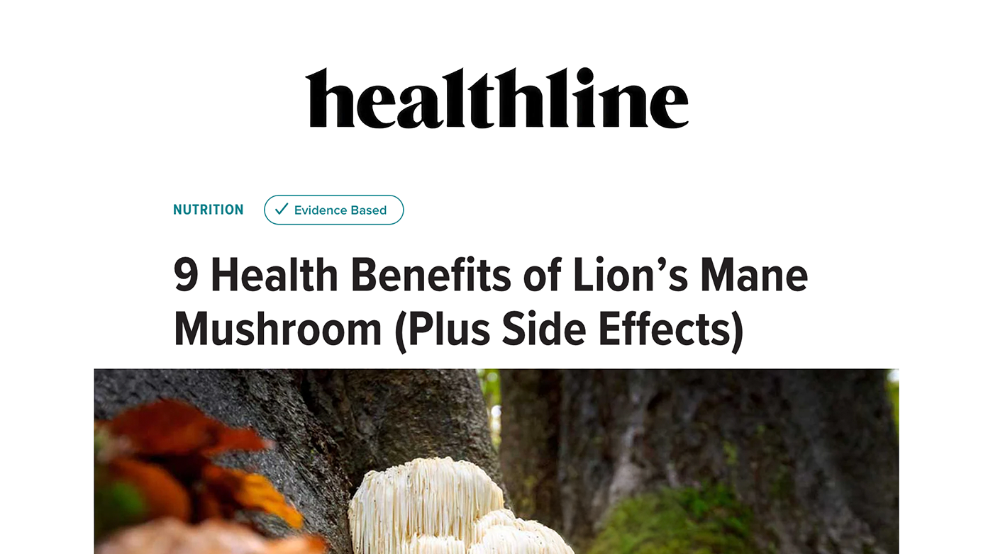 9 Benefícios do Cogumelo Juba de Leão para a saúde - por Healthline
