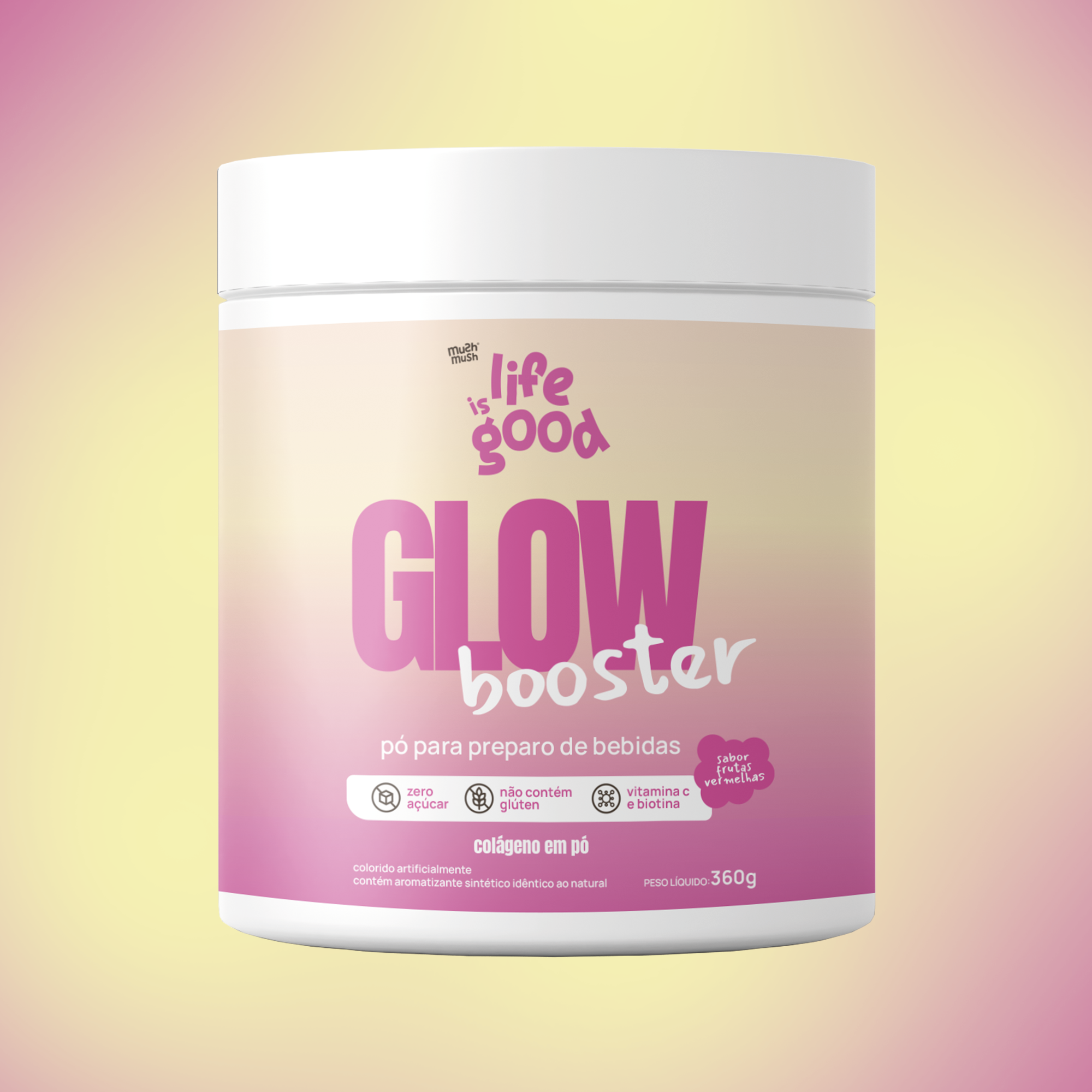 Colágeno em Pó 360g - Glow Booster
