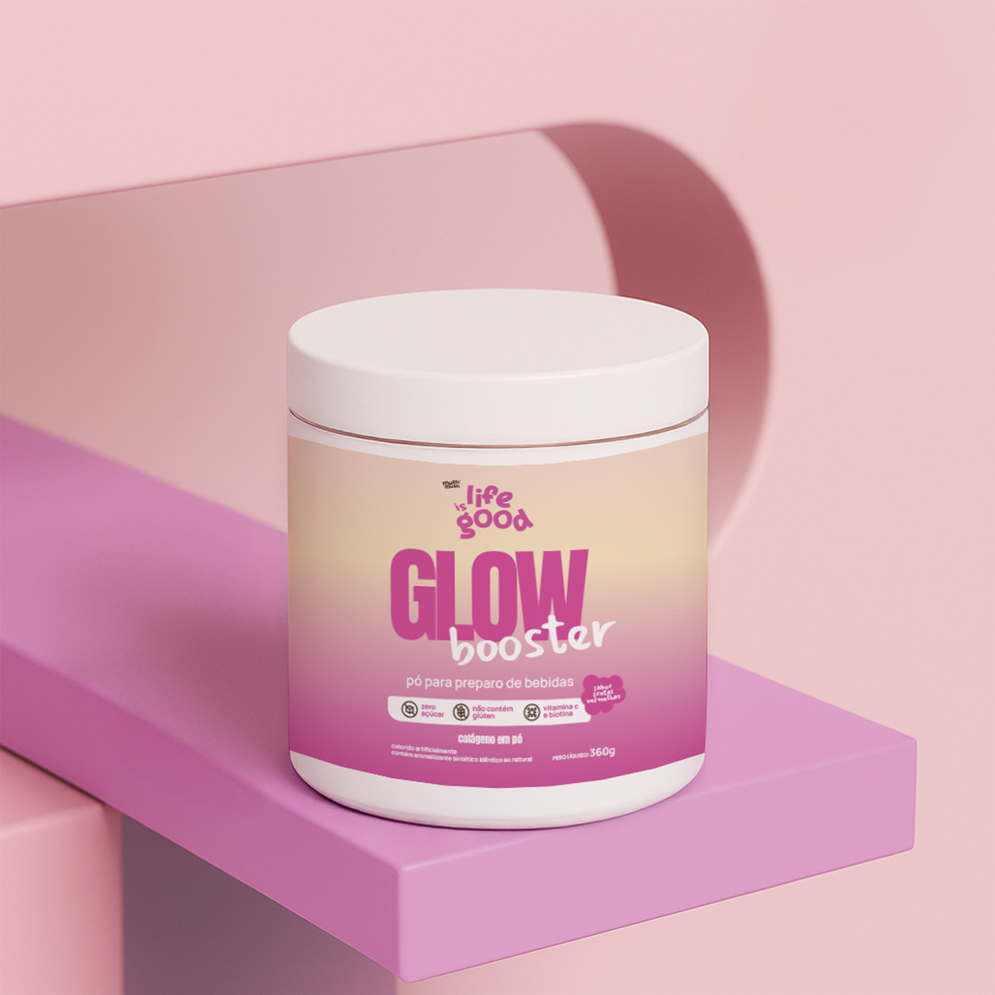 Colágeno em Pó 360g - Glow Booster