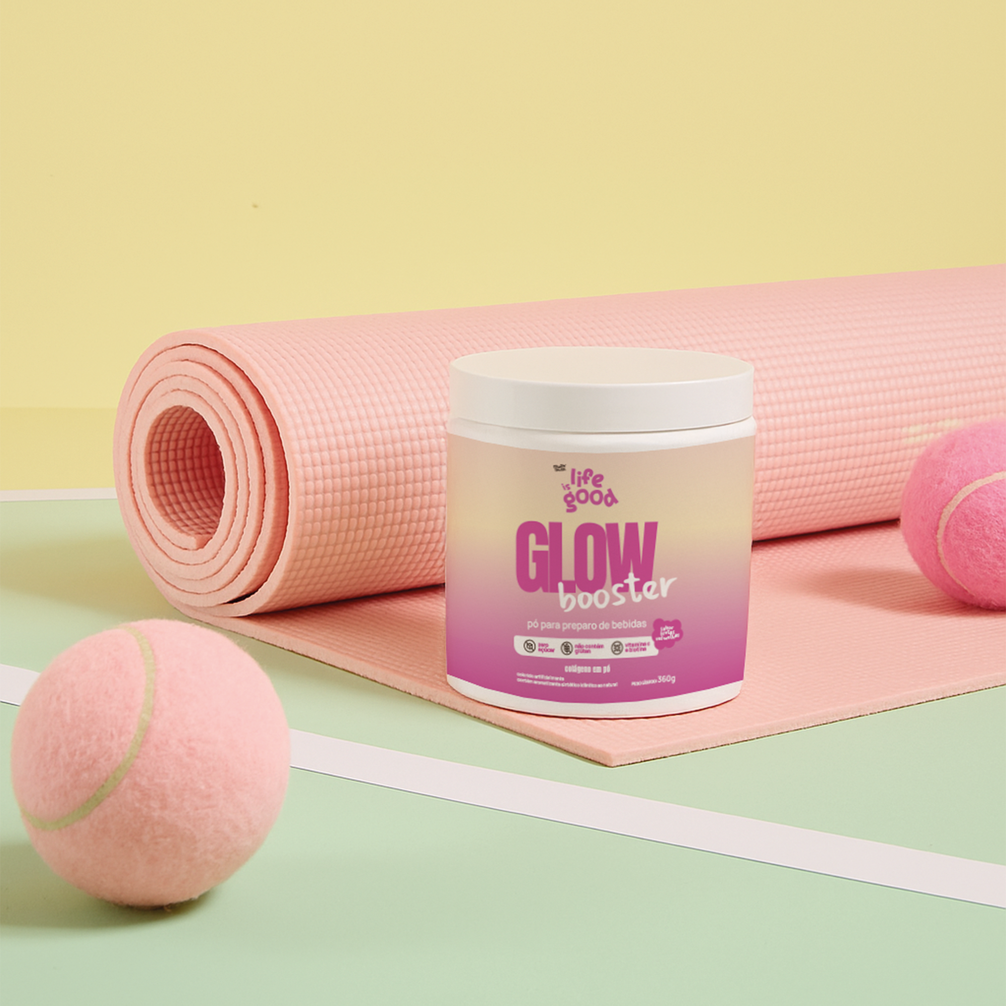 Colágeno em Pó 360g - Glow Booster