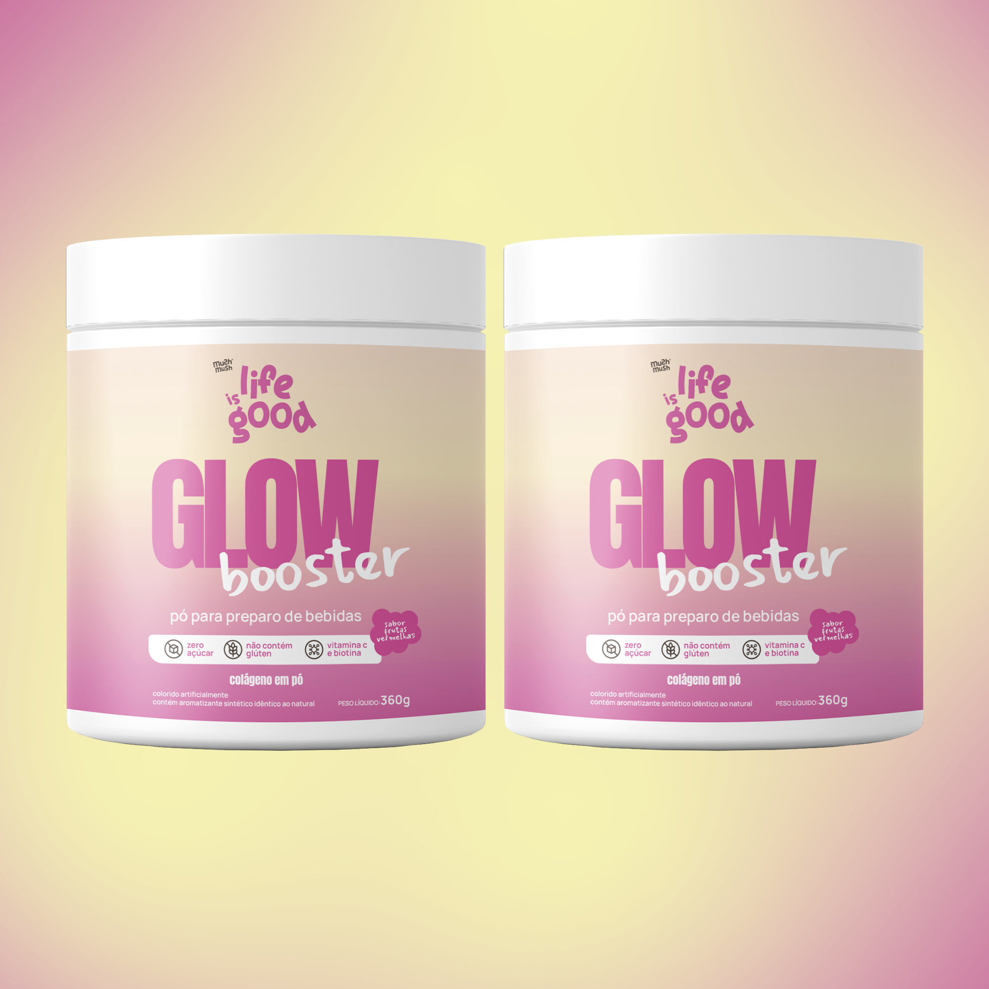 Colágeno em Pó 360g - Glow Booster