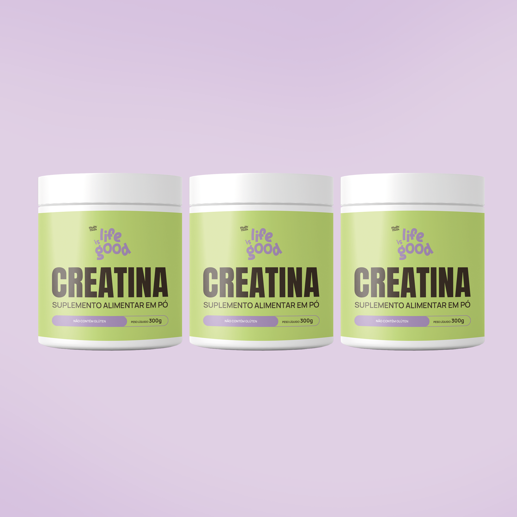 Creatina em Pó 300g - Life is Good