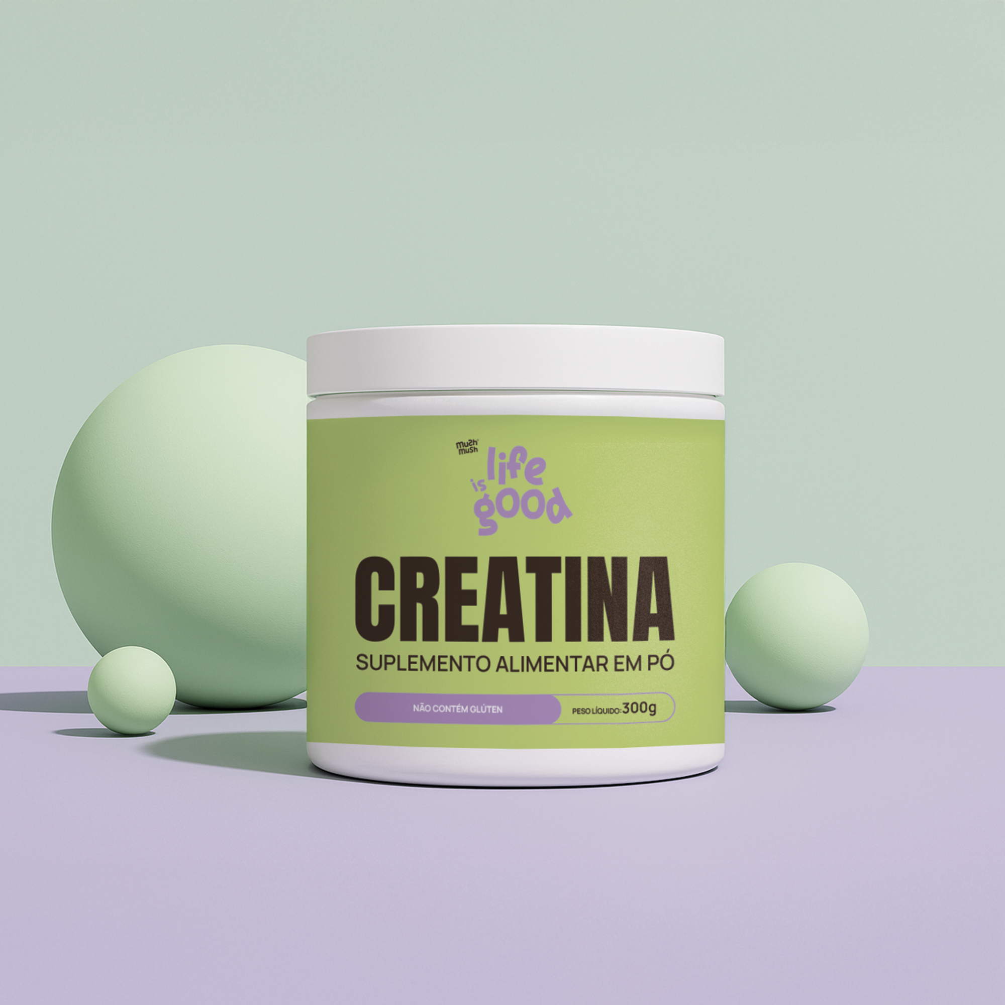 Creatina em Pó 300g - Life is Good