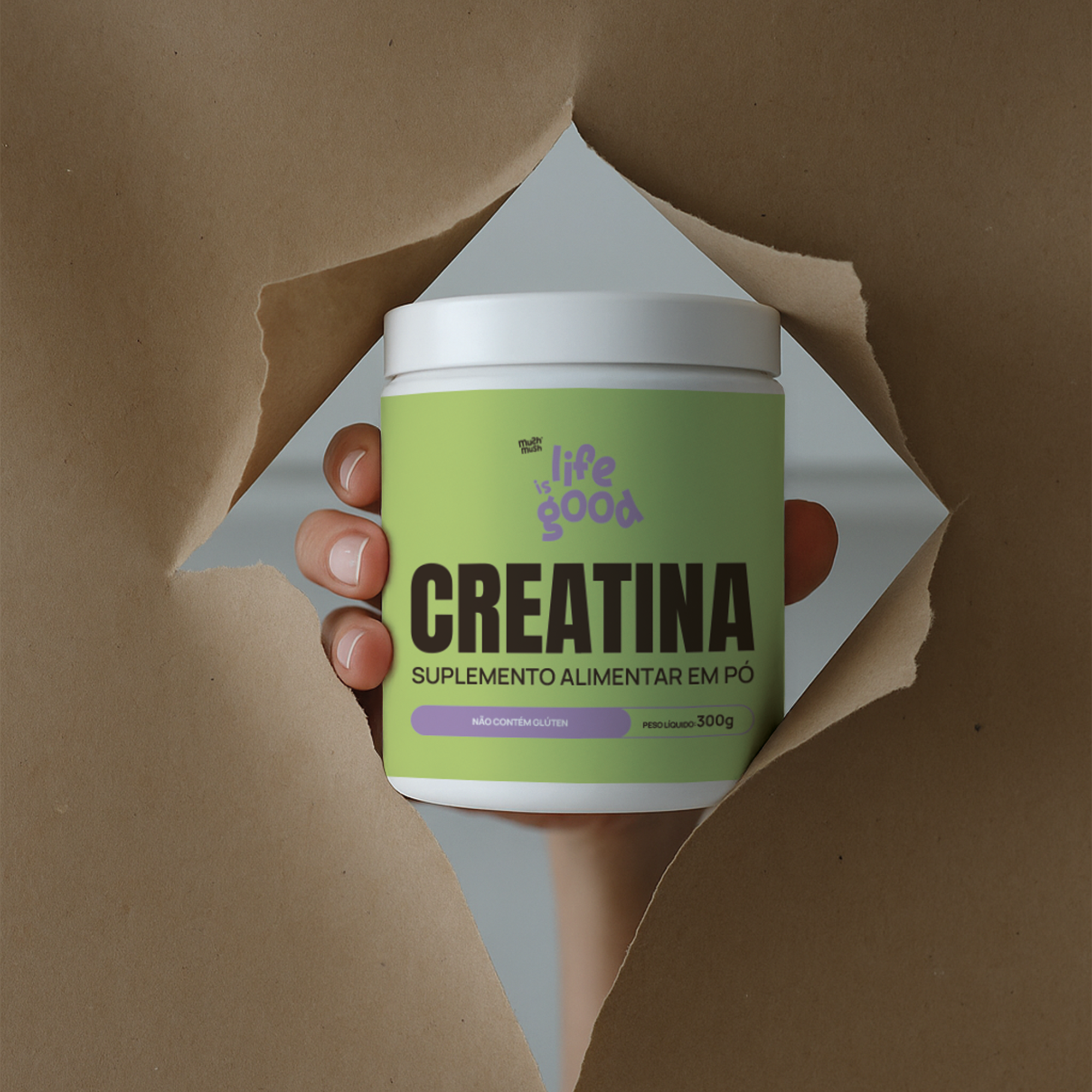 Creatina em Pó 300g - Life is Good