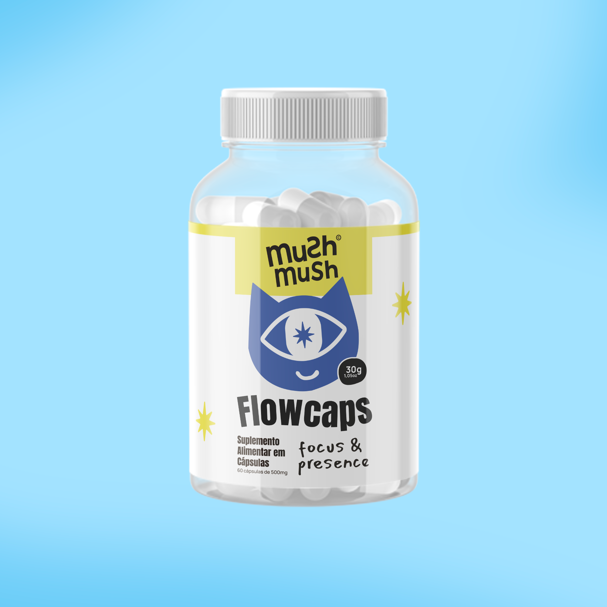 Flowcaps® Focus & Presence (60 cápsulas)