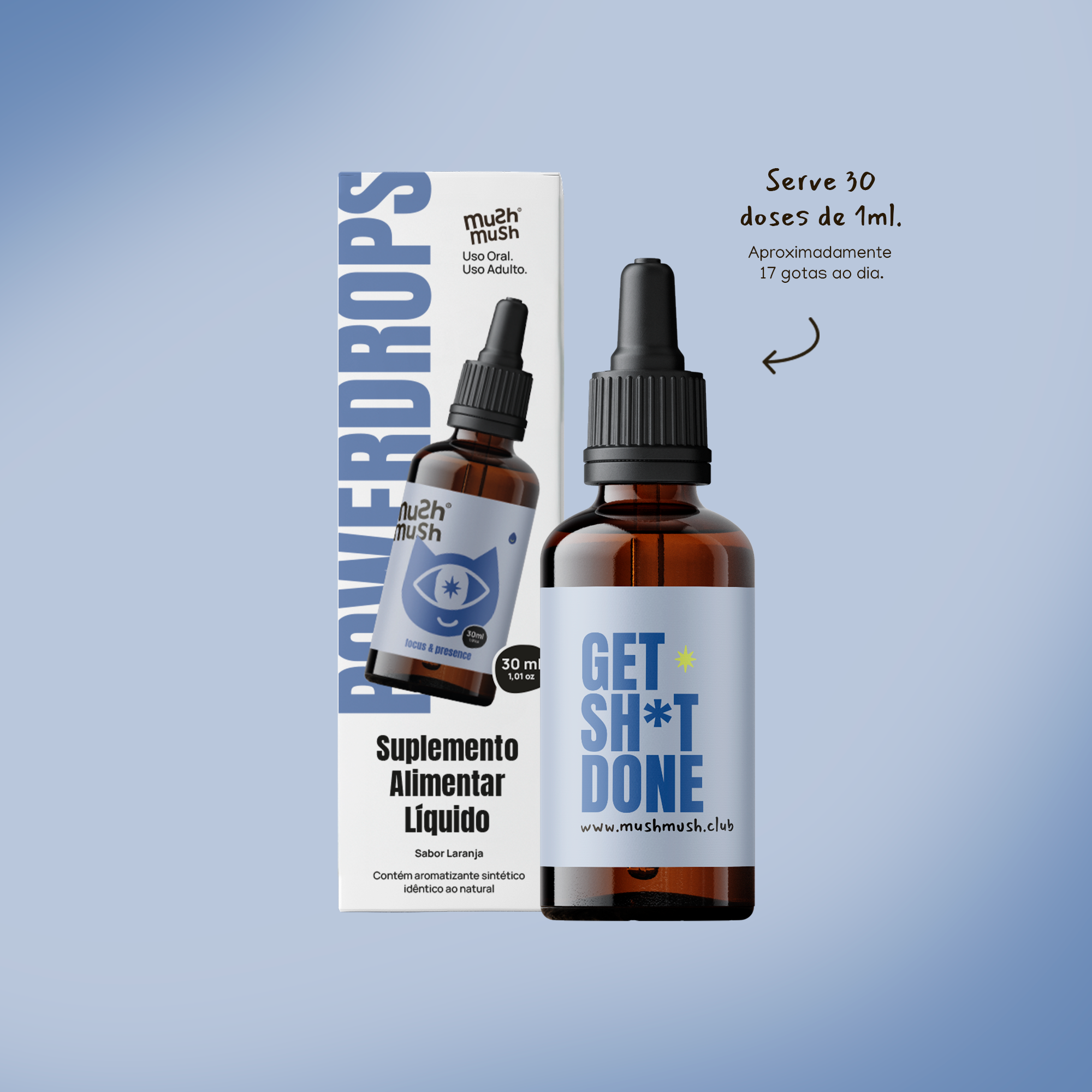 Powerdrops® Focus & Presence 30ml