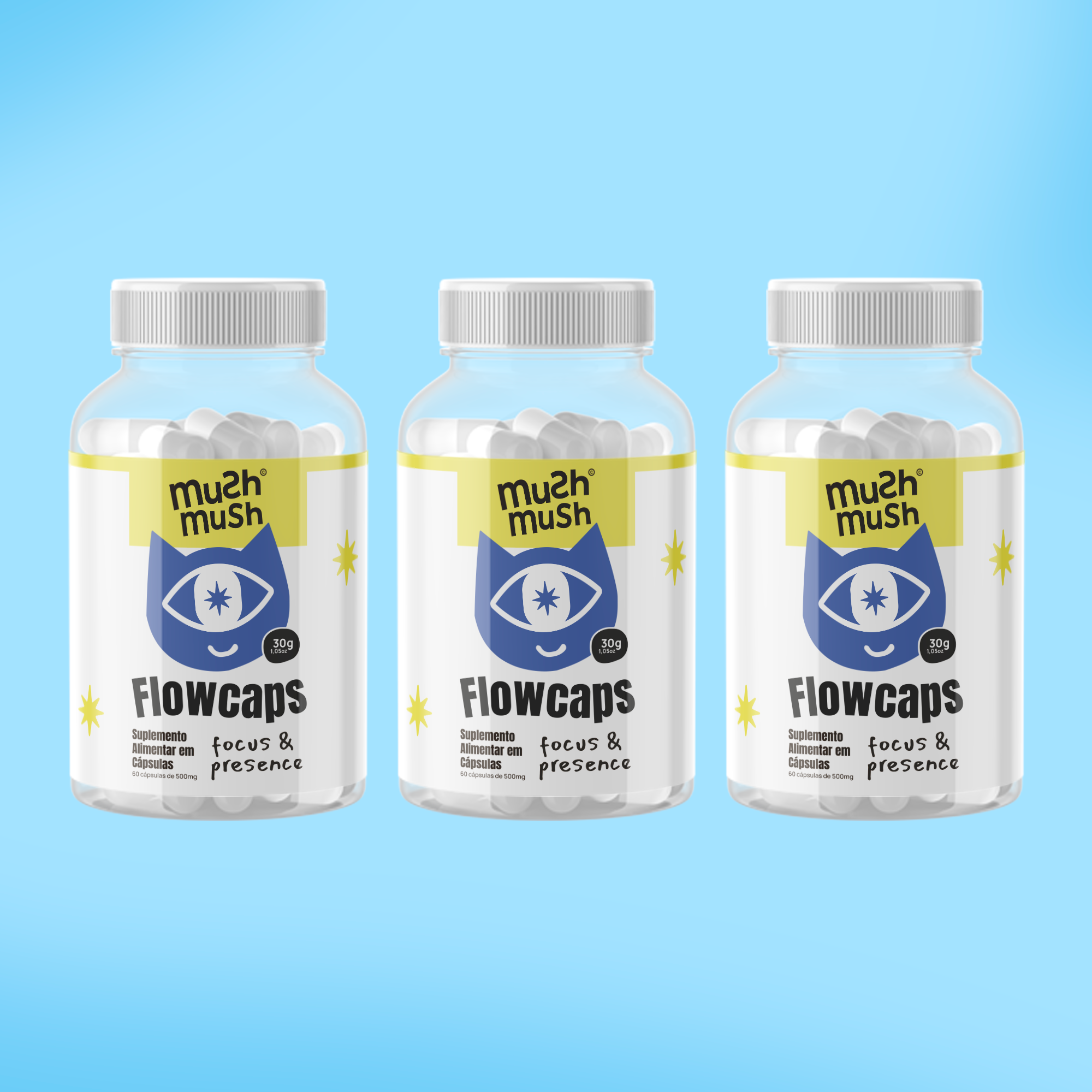 Flowcaps® Focus & Presence (60 cápsulas)