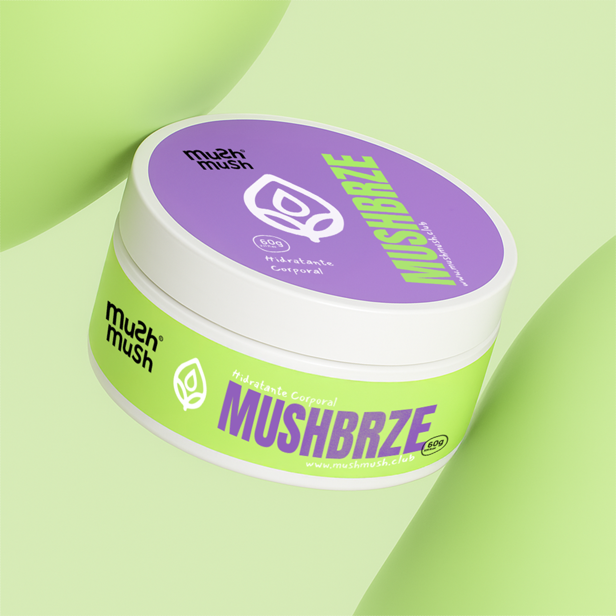 Creme Hidratante Relaxante - Mushbrze® 60g