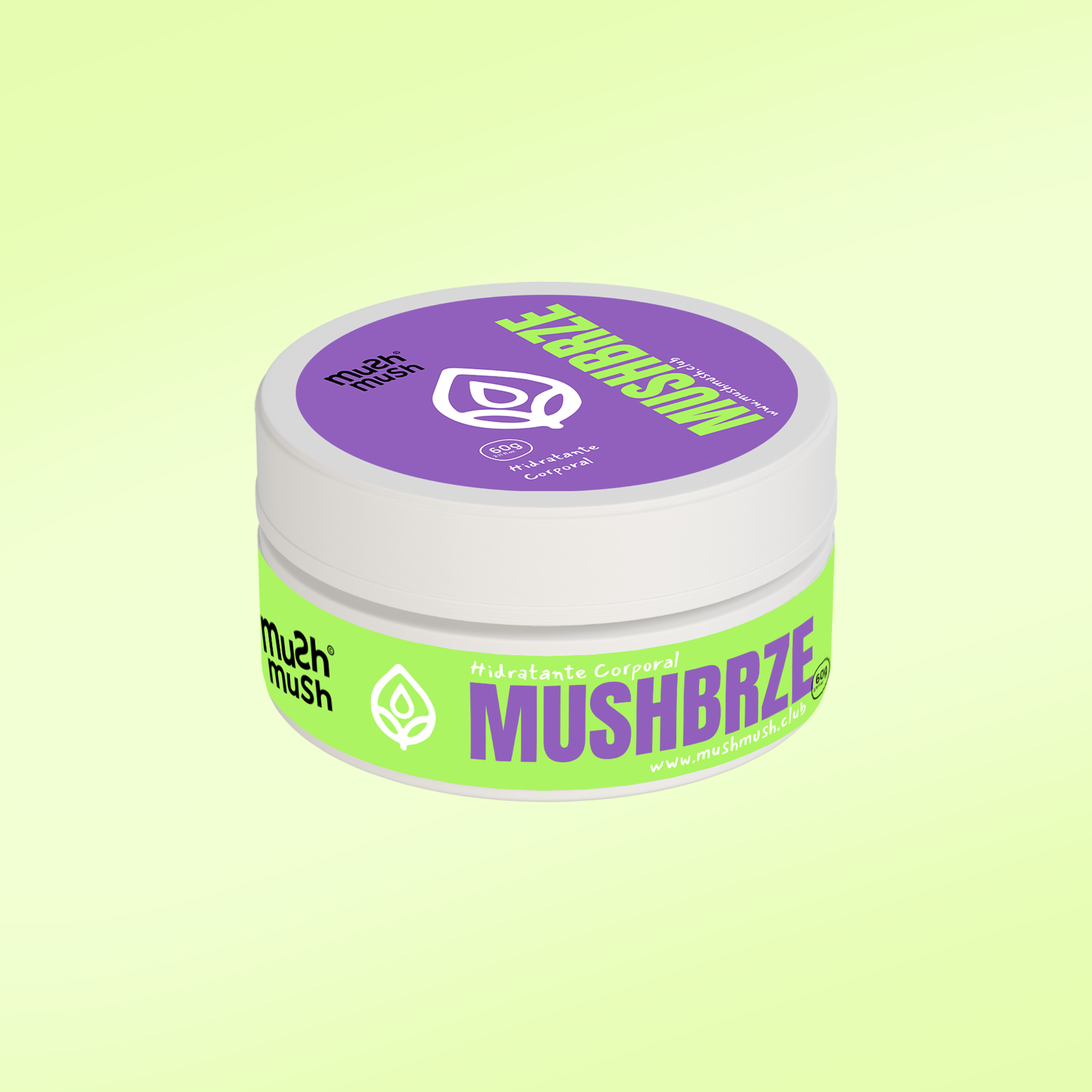 Creme Hidratante Relaxante - Mushbrze® 60g
