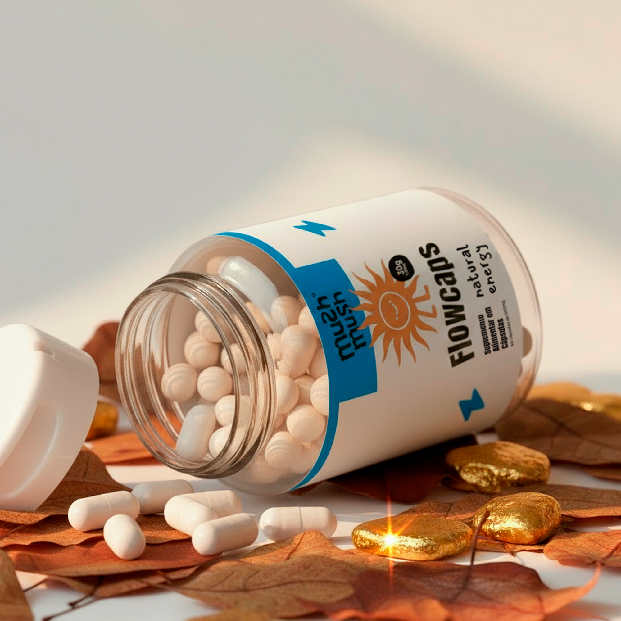 Flowcaps® Natural Energy (60 cápsulas)