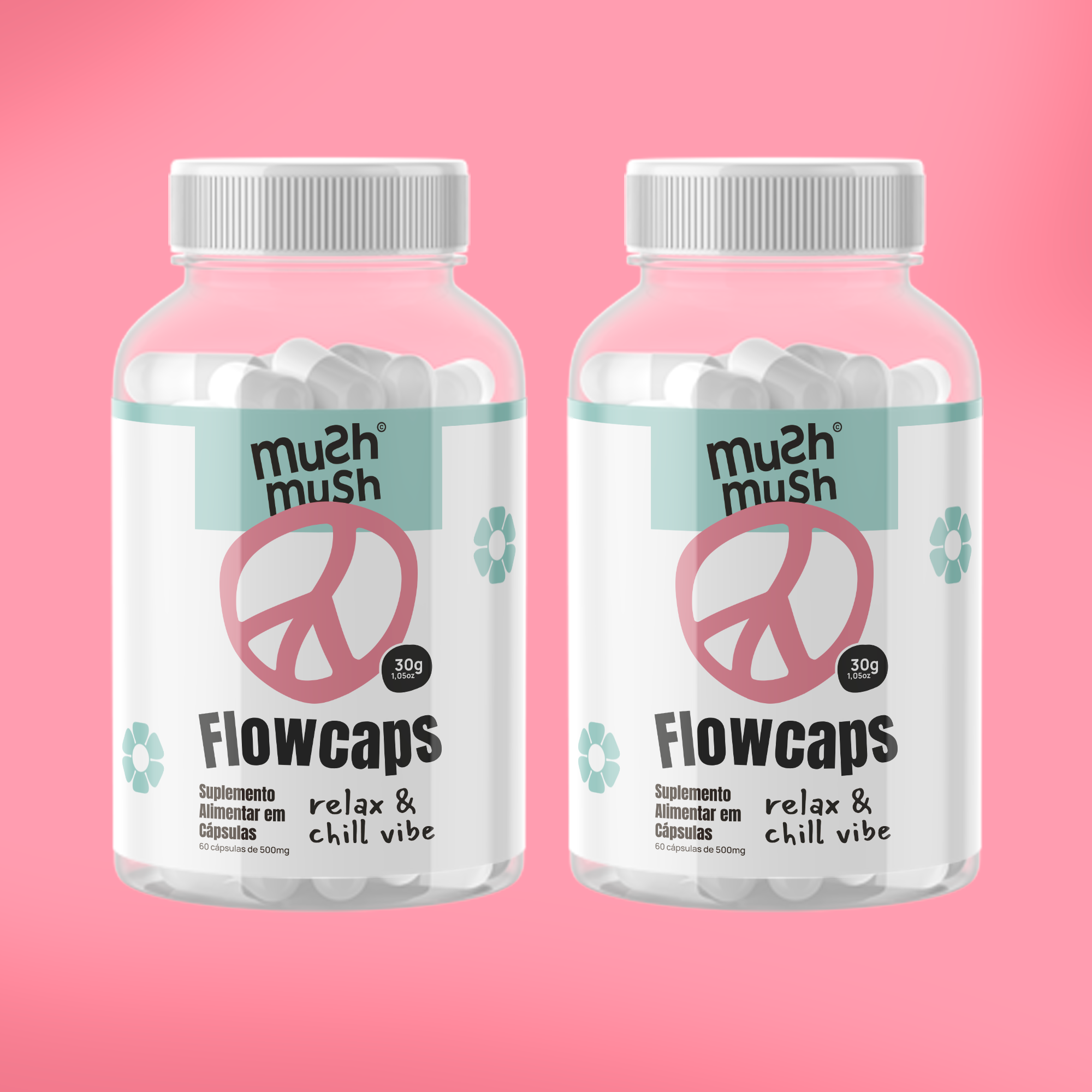 Flowcaps® Relax & Chill Vibe (60 cápsulas)